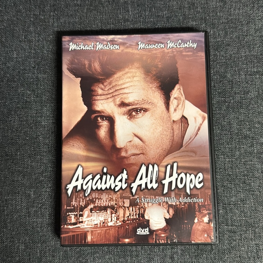 Against All Hope DVD 2004 Michael Madsen Maureen McCarthy A Struggle w/Addiction